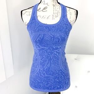 Lululemon Racerback Workout Tank Blue 2